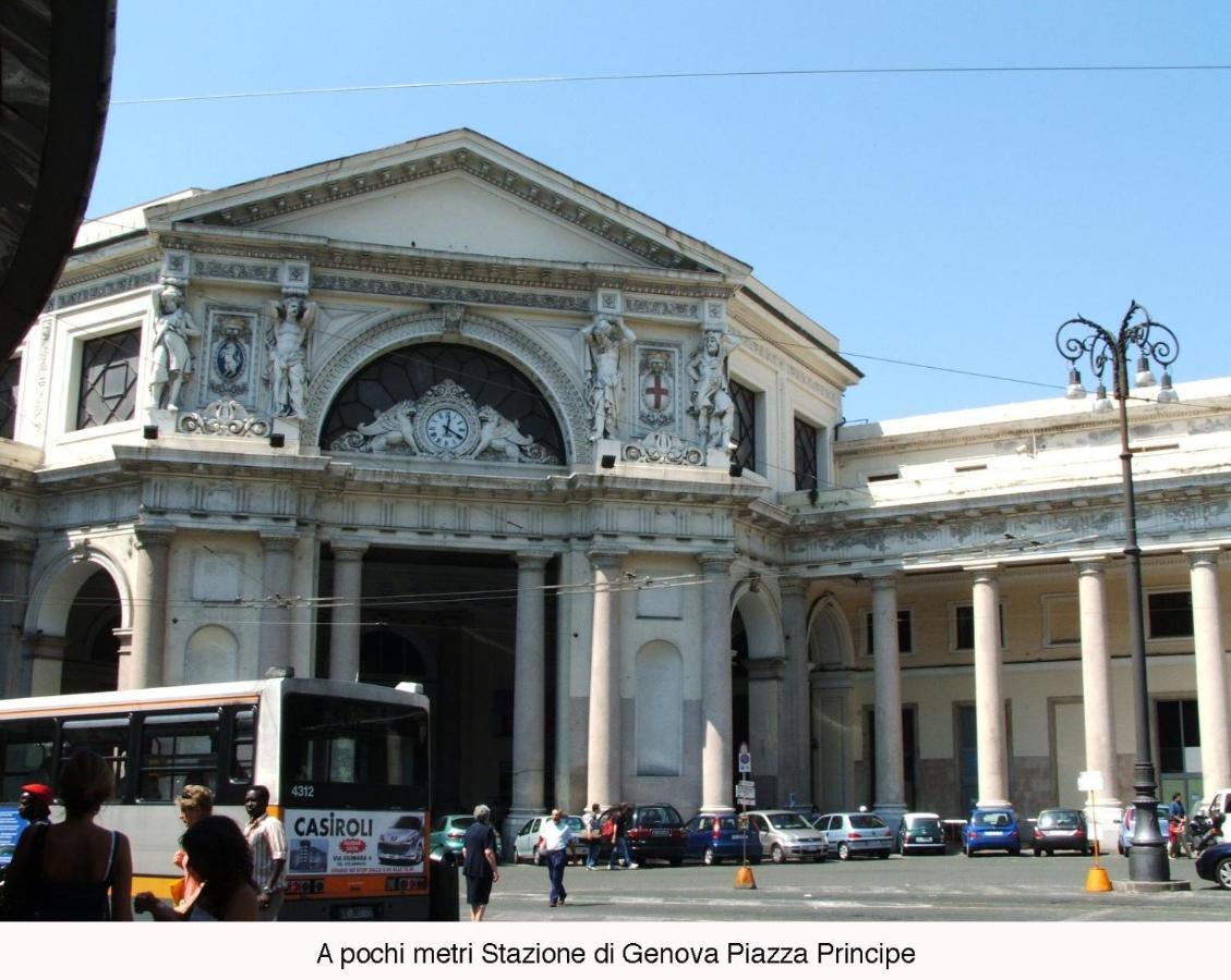 Ferienwohnung La Casa Del Porto Genua Exterior foto